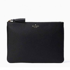 Kate Spade Gia LARGE Chester Street Leather Pouch